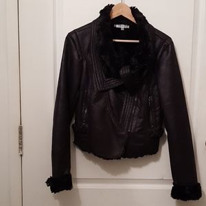 Fur-lined J.LO jacket